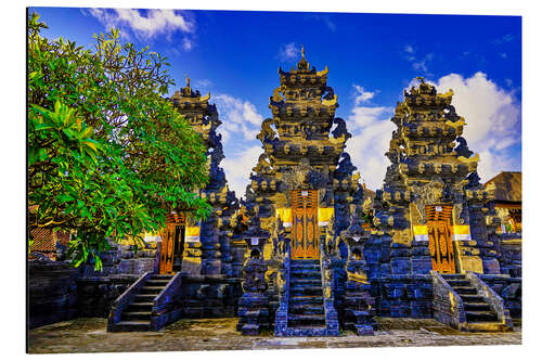 Aluminiumsbilde Hindu Temple at Batu Bolong, Bali, Indonesia