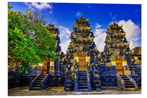 Foam board print Hindu Temple at Batu Bolong, Bali, Indonesia