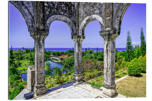 Quadro em plexi-alumínio Munificent grounds of the Taman Ujung, Indonesia