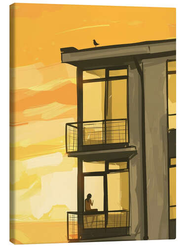 Tableau sur toile Sunset Melody