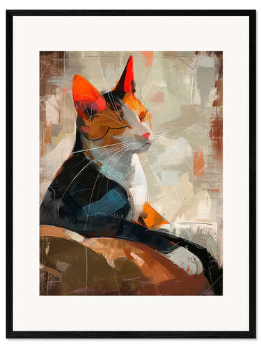 Framed art print Golden Ears