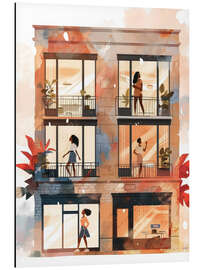 Magnettafel Busy morning