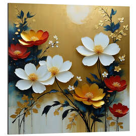 Magnettafel Golden Vibes