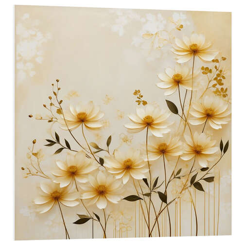 Foam board print Golden Spring