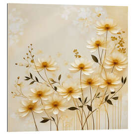 Stampa su plexi-alluminio Golden Spring