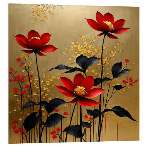 Gallery print Red and golden spring