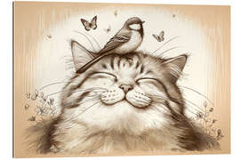 Gallery print Contentment in Serene Coexistence