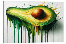 Magnettafel Juicy Avocado Splash