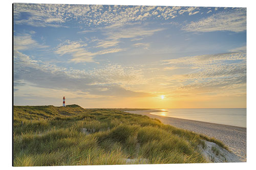 Cuadro de aluminio Summer evening on Sylt