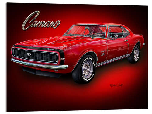 Acrylic print 1967 Camaro