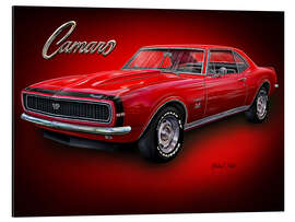 Magnettafel 1967 Camaro