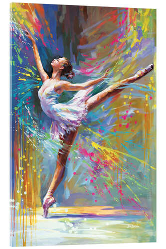 Quadro em acrílico Ballerina's Moment of Magic