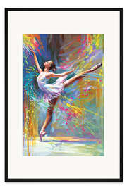 Gerahmter Kunstdruck Ballerina's Moment of Magic