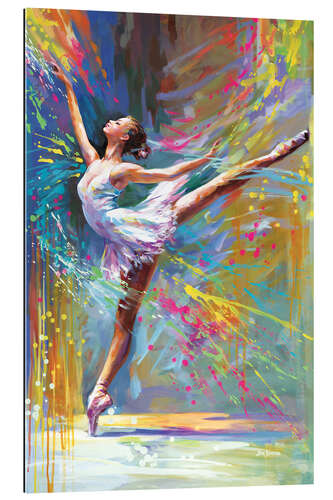 Tableau en plexi-alu Ballerina's Moment of Magic