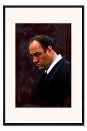 Gerahmter Kunstdruck Tony Soprano