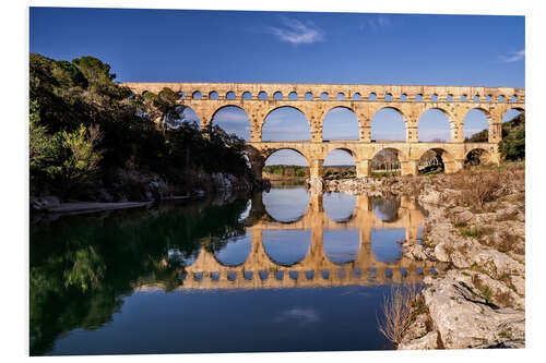 Tableau en PVC Aqueduct Pont Du Gard, France