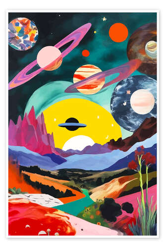 Poster The Inner Space Landscape