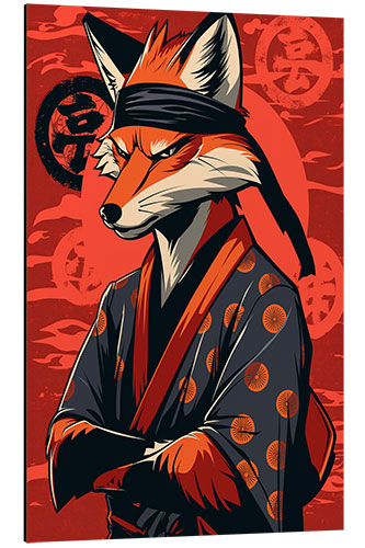 Alubild Kimono Fuchs