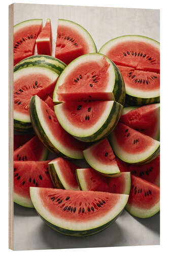 Wood print Watermelons