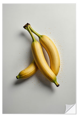 Selvklebende plakat Banana