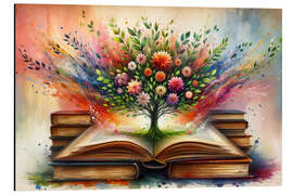 Magnettafel Das farbenfrohe Frühlingserwachen der Weisheit