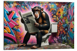 Magnettafel Urban Jungle: Durchdachte Graffiti-Kunst