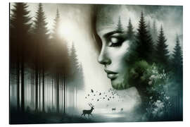 Magnettafel Waldgeflüster: Die Seele der Natur