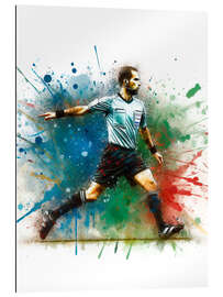 Gallery print Soccer Referee in Watercolor