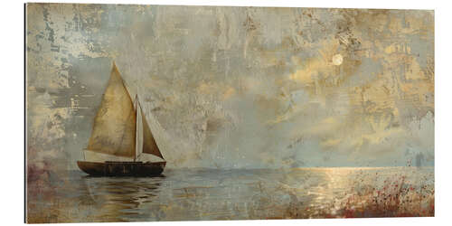 Tableau en plexi-alu Sail With Me