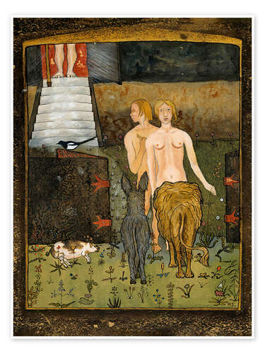 Poster Adam And Eve, 1895