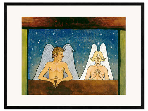 Framed art print Devotion, 1895