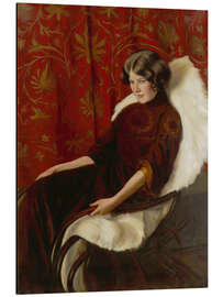 Magnettafel Im Schaukelstuhl, Anni Bremer, 1908