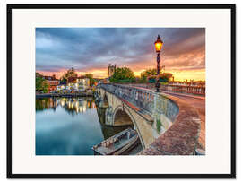 Gerahmter Kunstdruck Henley-Gebiet