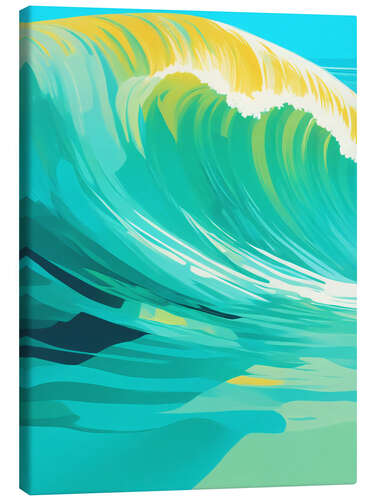 Canvas print Modern Wave