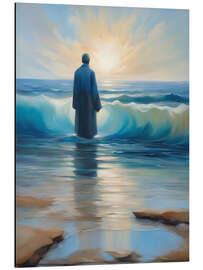 Magnettafel Überlegungen am Ufer