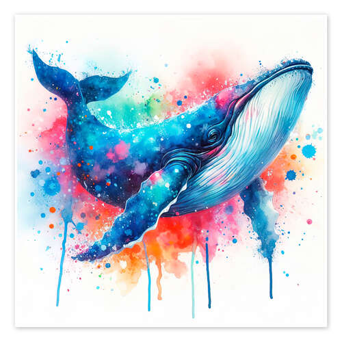 Póster The blue whale