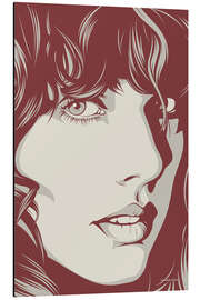 Magnettafel Taylor Swift Close Up