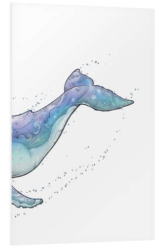 Stampa su PVC Humpback Whale I