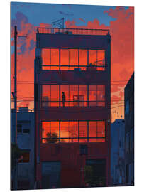 Magnettafel Zu spät zur Arbeit