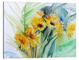 Magnettafel Feldblumen