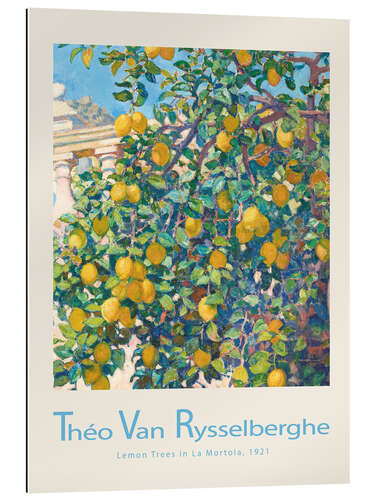 Gallery print Lemon Trees in La Mortola, 1921