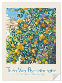 Wandsticker Lemon Trees in La Mortola, 1921