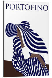 Magnettafel Portofino Striped Fashion