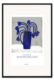 Gerahmter Kunstdruck Blue vase still life, Venice II