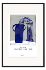 Gerahmter Kunstdruck Blue vase still life, Venice I