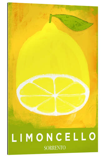 Quadro em plexi-alumínio Italian Limoncello di Sorrento