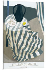 Magnettafel Italian Summer - Beach Still Life