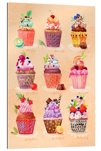 Galleritryk Cup cakes collection