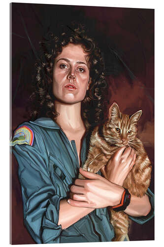 Acrylic print Alien - Sigourney Weaver