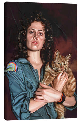 Canvas print Alien - Sigourney Weaver